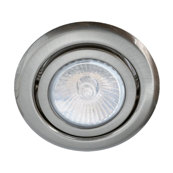 Emithor Elegant króm-átlátszó beépíthető lámpa (EMI-48618) GU10 1 izzós IP20
