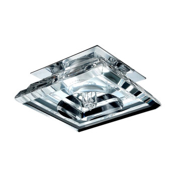 Emithor Elegant króm-átlátszó beépíthető lámpa (EMI-71059) G9 1 izzós IP20