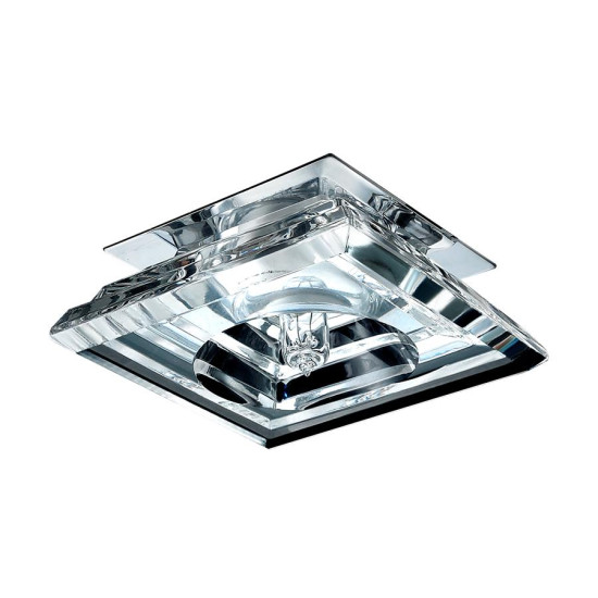Emithor Elegant króm-átlátszó beépíthető lámpa (EMI-71059) G9 1 izzós IP20