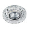 Emithor Elegant króm-átlátszó beépíthető lámpa (EMI-71074) GU10 1 izzós IP20