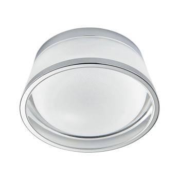 Emithor Elegant króm-átlátszó LED beépíthető lámpa (EMI-71100) LED 1 izzós IP20
