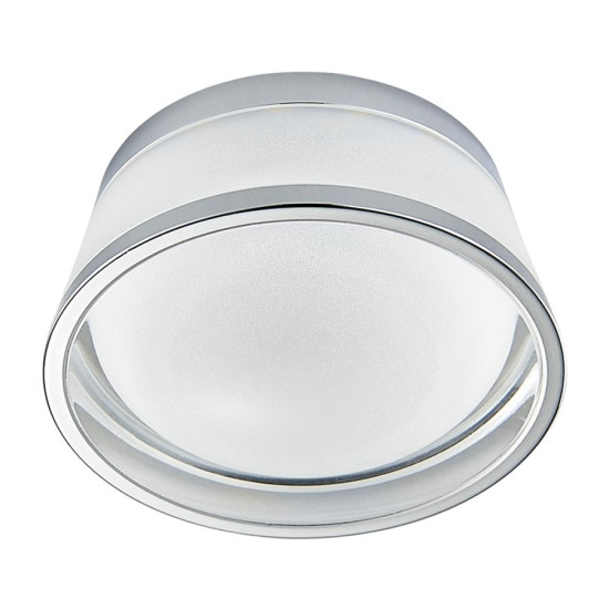 Emithor Elegant króm-átlátszó LED beépíthető lámpa (EMI-71101) LED 1 izzós IP20