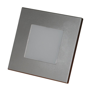 Emithor Step ezüst-fehér LED lépcsővilágító lámpa (EMI-48302) LED 1 izzós IP20