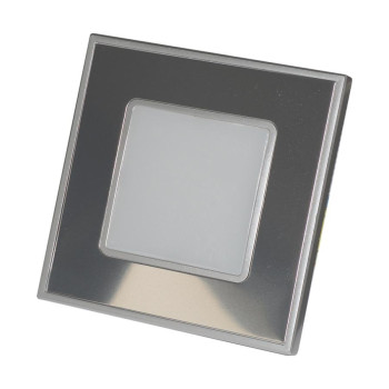 Emithor Step króm-fehér LED lépcsővilágító lámpa (EMI-48304) LED 1 izzós IP20