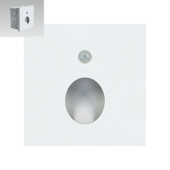 Emithor Step fehér LED mozgásérzékelős lépcsővilágító lámpa (EMI-70432) LED 1 izzós IP20