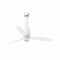 Faro Eterfan M fehér-átlátszó LED mennyezeti csillár ventilátor (FAR-32001-9) LED 1 izzós IP20