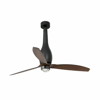 Faro Eterfan M fekete-barna LED mennyezeti csillár ventilátor (FAR-32004WP-10) LED 1 izzós IP20