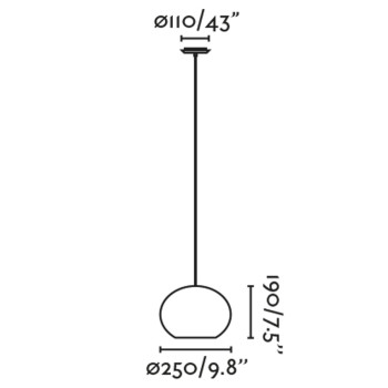Faro Haka fekete-barna függesztett lámpa (FAR-65134-73) E27 1 izzós IP20