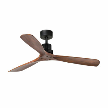 Faro Lantau L fekete-barna fényforrás nélküli mennyezeti ventilátor (FAR-33516DC)   IP20