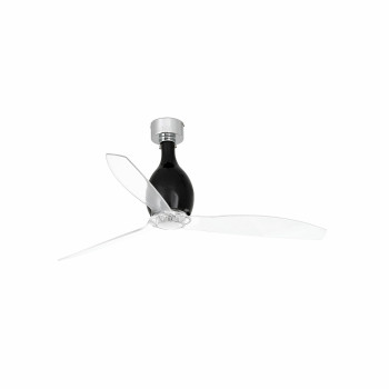 Faro Mini Eterfan M fekete-átlátszó fényforrás nélküli mennyezeti ventilátor (FAR-32027)   IP20