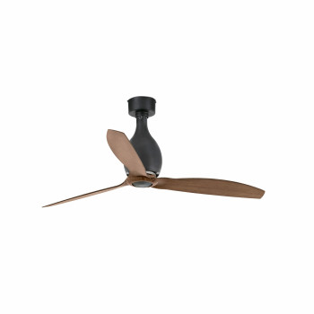 Faro Mini Eterfan M fekete-barna fényforrás nélküli mennyezeti ventilátor (FAR-32028WP)   IP20