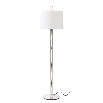 Faro Montreal króm-bézs állólámpa (FAR-24037-08) E27 1 izzós IP20