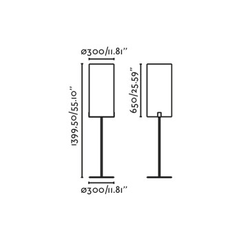 Faro Nila fekete-fehér állólámpa (FAR-20055) E27 1 izzós IP20