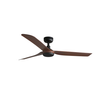 Faro Punt M fekete-barna fényforrás nélküli mennyezeti ventilátor (FAR-33817)   IP20