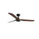 Faro Punt M fekete-barna fényforrás nélküli mennyezeti ventilátor (FAR-33817)   IP20