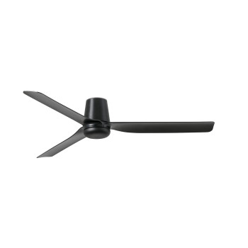 Faro Punt Tub M fekete fényforrás nélküli mennyezeti ventilátor (FAR-33830WP)   IP20