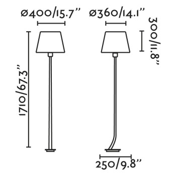 Faro Rem arany-bézs állólámpa (FAR-29687-08) E27 1 izzós IP20
