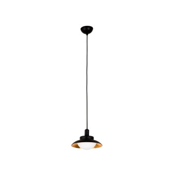 Faro Side fekete-sárgaréz függesztett lámpa (FAR-62139) G9 1 izzós IP20