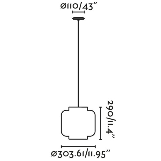 Faro TUPAI fekete-barna függesztett lámpa (FAR-65134-77) E27 1 izzós IP20