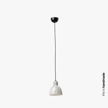 Faro Venice fekete-fehér függesztett lámpa (FAR-64258) E27 1 izzós IP20