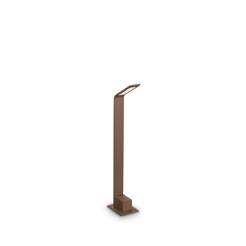 Ideal Lux Agos barna LED kültéri állólámpa (IDE-326689) LED 1 izzós IP54