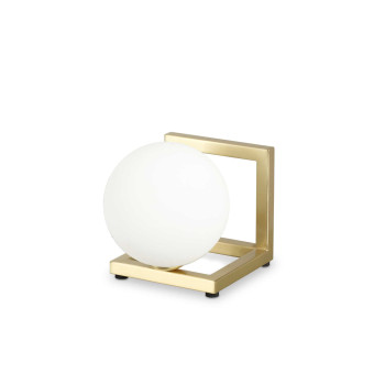 Ideal Lux Angolo sárgaréz-fehér asztali lámpa (IDE-284361) G9 1 izzós IP20