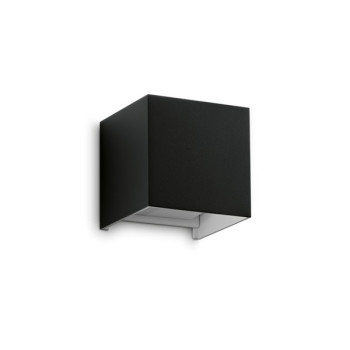 Ideal Lux Atom fekete LED kültéri fali lámpa (IDE-313450) LED 1 izzós IP54
