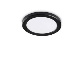 Ideal Lux Aura fekete-fehér LED mennyezeti lámpa (IDE-306360) LED 1 égős IP20