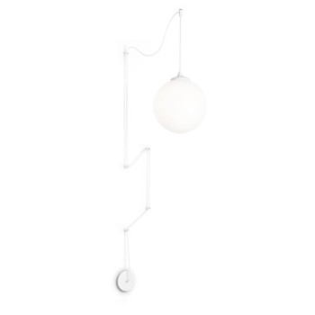 Ideal Lux Boa fehér függesztett lámpa (IDE-160863) E27 1 izzós IP20