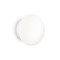 Ideal Lux Bubble fehér kültéri mennyezeti lámpa/fali lámpa (IDE-158907) G9 2 izzós IP54