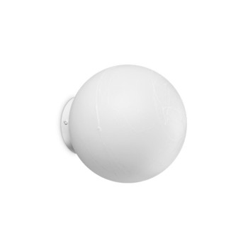 Ideal Lux Carta króm-fehér fali lámpa (IDE-317106) E27 1 izzós IP20