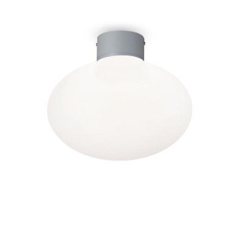 Ideal Lux Clio szürke-fehér kültéri mennyezeti lámpa (IDE-148854) E27 1 izzós IP44