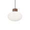 Ideal Lux Clio barna-fehér kültéri függesztett lámpa (IDE-326801) E27 1 izzós IP44