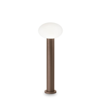 Ideal Lux Clio barna-fehér kültéri állólámpa (IDE-328829) E27 1 izzós IP44
