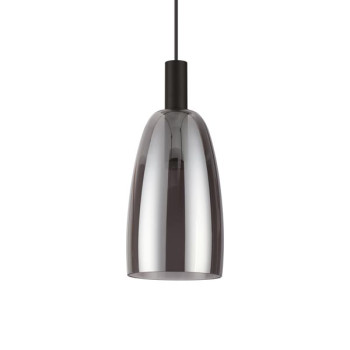 Ideal Lux Coco fekete-füstszürke LED függesztett lámpa (IDE-275543) LED 1 égős IP20