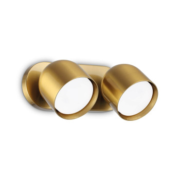 Ideal Lux Dodo sárgaréz fali lámpa (IDE-327921) GX53 2 izzós IP20