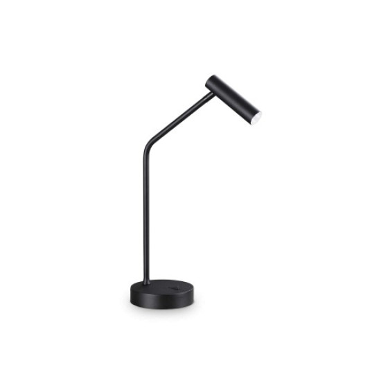 Ideal Lux Easy fekete LED asztali lámpa (IDE-295534) LED 1 izzós IP20