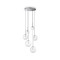 Ideal Lux Equinoxe króm-átlátszó csillár (IDE-317250) G4 6 izzós IP20