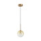 Ideal Lux Equinoxe króm-átlátszó csillár (IDE-345345) G4 1 izzós IP20