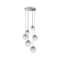 Ideal Lux Equinoxe króm-átlátszó csillár (IDE-345413) G4 6 izzós IP20