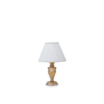 Ideal Lux Firenze arany-fehér asztali lámpa (IDE-020853) E27  1 izzós IP20