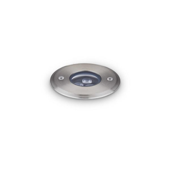 Ideal Lux Floor fekete-átlátszó falba/talajba építhető LED kültéri lámpa (IDE-255651) LED 1 izzós IP67