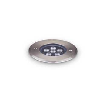 Ideal Lux Floor fekete-átlátszó falba/talajba építhető LED kültéri lámpa (IDE-255668) LED 1 izzós IP67