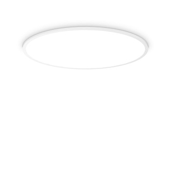 Ideal Lux Fly Slim fehér LED mennyezeti lámpa (IDE-306681) LED 1 égős IP40