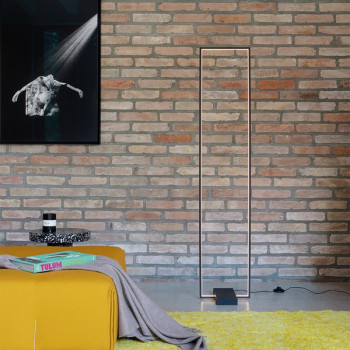 Ideal Lux Frame fekete LED állólámpa (IDE-299617) LED 1 izzós IP20