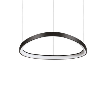 Ideal Lux Gemini fekete LED függesztett lámpa (IDE-304694) LED 1 izzós IP20