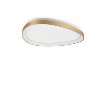 Ideal Lux Gemini sárgaréz LED mennyezeti lámpa (IDE-328966) LED 1 izzós IP20