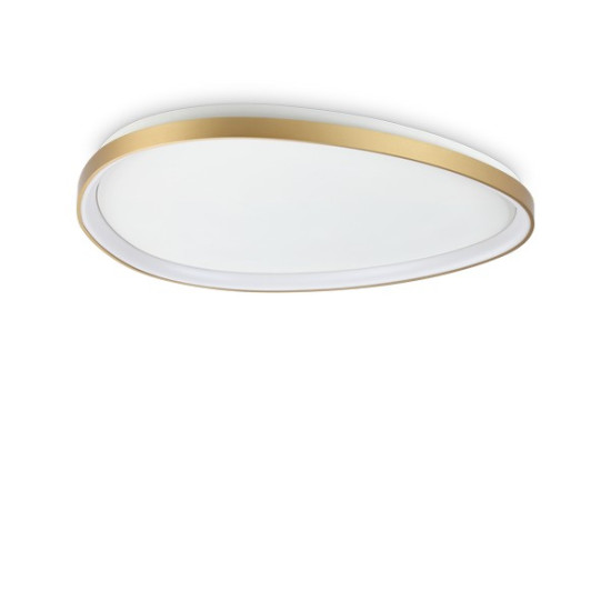 Ideal Lux Gemini sárgaréz LED mennyezeti lámpa (IDE-329260) LED 1 izzós IP20