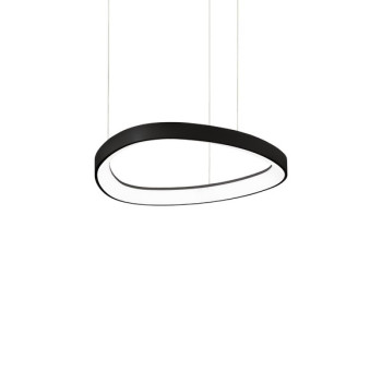 Ideal Lux Gemini fekete LED függesztett lámpa (IDE-341538) LED 1 izzós IP20