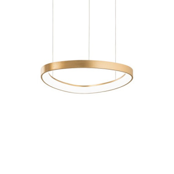 Ideal Lux Gemini sárgaréz LED függesztett lámpa (IDE-341545) LED 1 izzós IP20